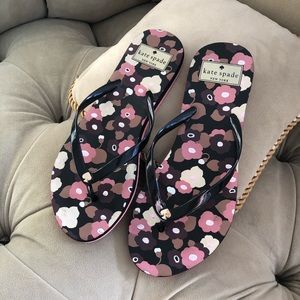 Kate Spade Floral Print Flip Flop